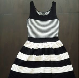Jessica Simpson A Line Striped Dress